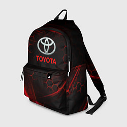 Рюкзак Toyota sport соты, цвет: 3D-принт