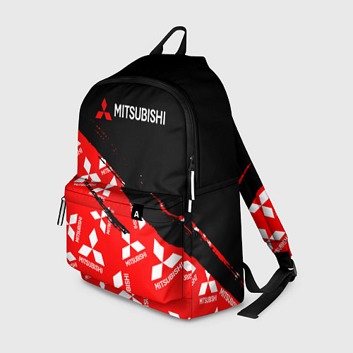 Рюкзак Mitsubishi - Диагональ паттерн / 3D-принт – фото 1