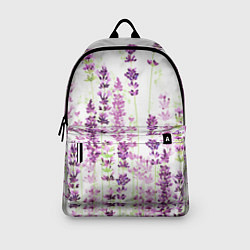 Рюкзак Цветы Лаванды акварелью, цвет: 3D-принт — фото 2