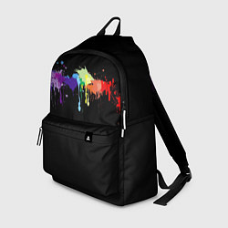 Рюкзак RAINBOW BLOTS, цвет: 3D-принт
