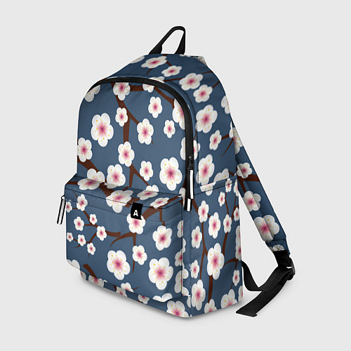 Рюкзак Цветущее дерево / 3D-принт – фото 1