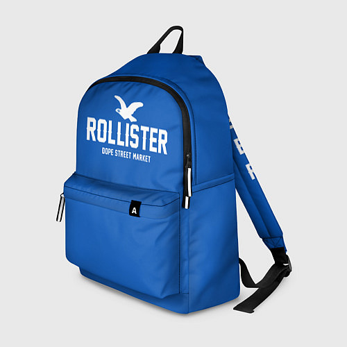 Рюкзак Узор Blue Rollister Dope Street Market / 3D-принт – фото 1