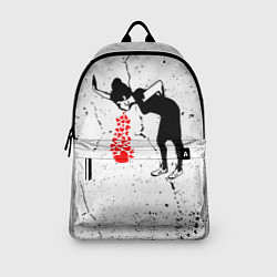 Рюкзак Banksy - Бэнкси больная любовь, цвет: 3D-принт — фото 2