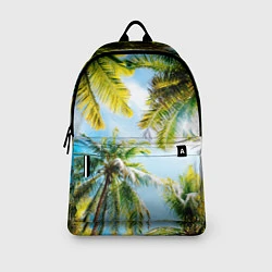 Рюкзак Пальмы под солнцем, цвет: 3D-принт — фото 2