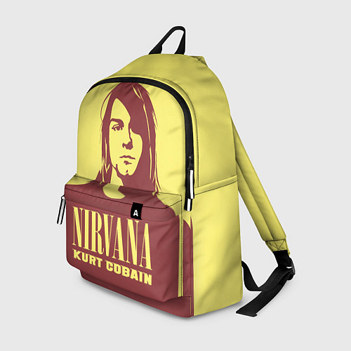 Рюкзак Nirvana - Kurt Cobain / 3D-принт – фото 1