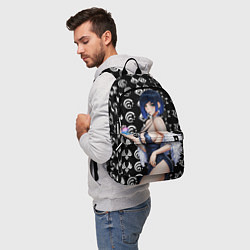 Рюкзак Е ЛАНЬ в платье YELAN Genshin Impact Геншин Импакт, цвет: 3D-принт — фото 2