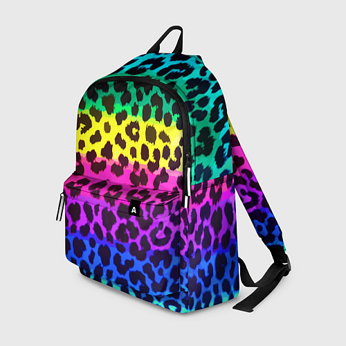 Рюкзак Leopard Pattern Neon / 3D-принт – фото 1