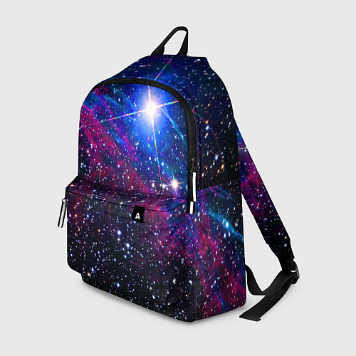 Рюкзак Открытый космос Star Neon / 3D-принт – фото 1