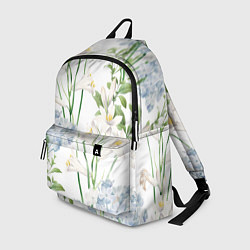 Рюкзак Цветы Утонченные и Яркие, цвет: 3D-принт