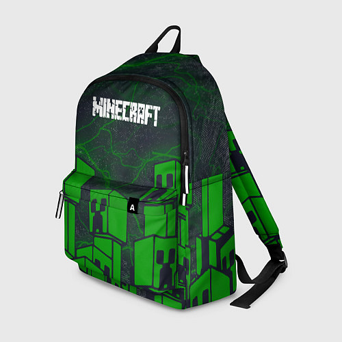 Рюкзак Minecraft майнкрафт Зомби / 3D-принт – фото 1