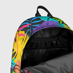 Рюкзак Тропические экзотические листья, цвет: 3D-принт — фото 2