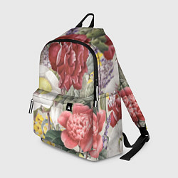 Рюкзак Цветы Красочный Садовый Букет, цвет: 3D-принт