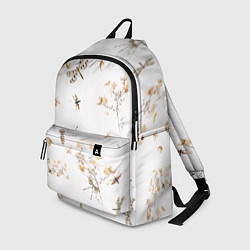 Рюкзак Цветы и Стрекозы, цвет: 3D-принт