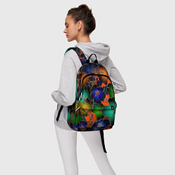 Рюкзак Vanguard floral pattern Summer night Fashion trend, цвет: 3D-принт — фото 2
