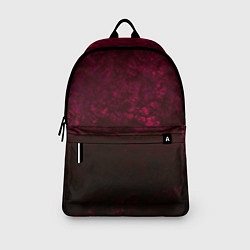 Рюкзак Темно-красный абстрактный узор текстура камня, цвет: 3D-принт — фото 2