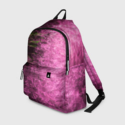 Рюкзак Неоновые волны на воде - Розовый, цвет: 3D-принт