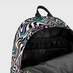 Рюкзак Цветная оптическая иллюзия, цвет: 3D-принт — фото 2