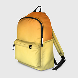 Рюкзак Оранжевый, желтый градиент, цвет: 3D-принт