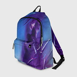 Рюкзак Абстрактные краски и тень - Синий, цвет: 3D-принт