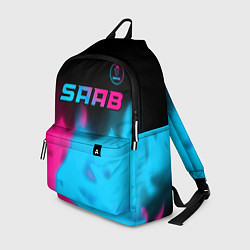 Рюкзак Saab - neon gradient: символ сверху