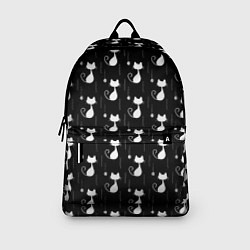 Рюкзак Чёрные Коты С Клубками Шерсти, цвет: 3D-принт — фото 2