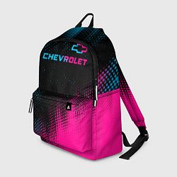 Рюкзак Chevrolet - neon gradient: символ сверху