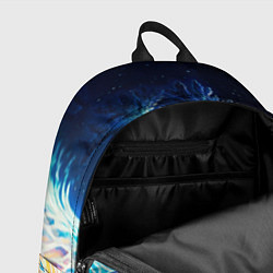 Рюкзак Неоновый сказочный леопард, цвет: 3D-принт — фото 2