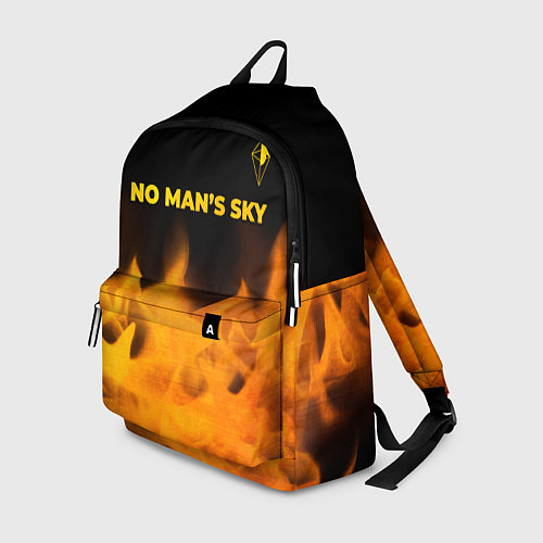 Рюкзак No Mans Sky - gold gradient: символ сверху / 3D-принт – фото 1