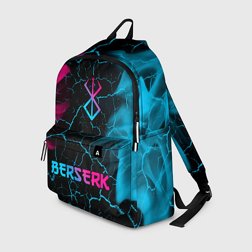 Рюкзак Berserk - neon gradient: символ, надпись / 3D-принт – фото 1