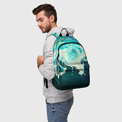 Рюкзак Поток воды, цвет: 3D-принт — фото 2