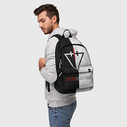 Рюкзак The Devil wears prada - Логотип, цвет: 3D-принт — фото 2