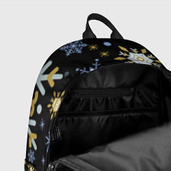 Рюкзак Новый год зайчик играет на барабане, цвет: 3D-принт — фото 2