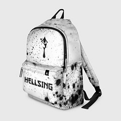 Рюкзак Hellsing японский шрифт - символ, надпись, цвет: 3D-принт