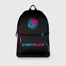 Рюкзак Chrysler - neon gradient: символ, надпись, цвет: 3D-принт — фото 2
