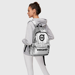 Рюкзак Volvo speed шины на светлом: символ, надпись, цвет: 3D-принт — фото 2