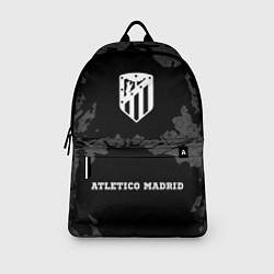 Рюкзак Atletico Madrid sport на темном фоне: символ, надп, цвет: 3D-принт — фото 2