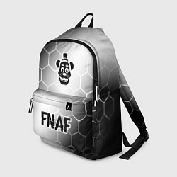 Рюкзак FNAF glitch на светлом фоне: символ, надпись, цвет: 3D-принт