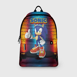 Рюкзак Sonic - Hedgehog - Video game - жест, цвет: 3D-принт — фото 2