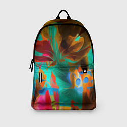 Рюкзак Растительная абстрактная композиция, цвет: 3D-принт — фото 2