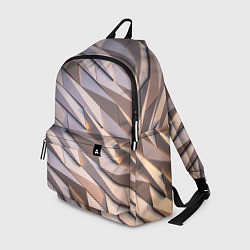 Рюкзак Металлическая брoня, цвет: 3D-принт