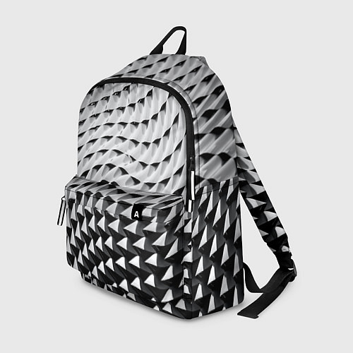 Рюкзак Металлическая абстрактная броня / 3D-принт – фото 1