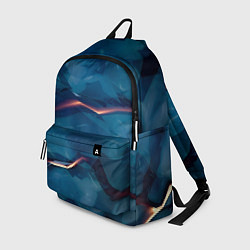 Рюкзак Броня из магического синего камня, цвет: 3D-принт