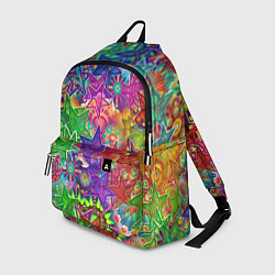 Рюкзак Узоры из разноцветных звёзд, цвет: 3D-принт