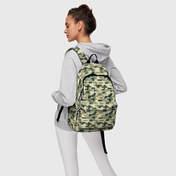 Рюкзак Камуфляж танковый мелкий, цвет: 3D-принт — фото 2