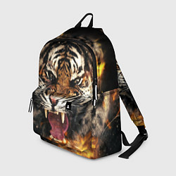 Рюкзак Оскал тигра, цвет: 3D-принт
