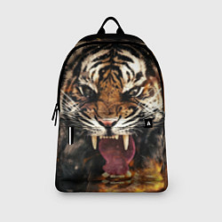 Рюкзак Оскал тигра, цвет: 3D-принт — фото 2