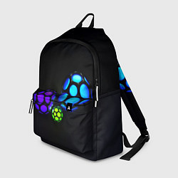 Рюкзак Объёмные неоновые шары, цвет: 3D-принт