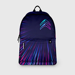 Рюкзак Citroen neon speed lines, цвет: 3D-принт — фото 2