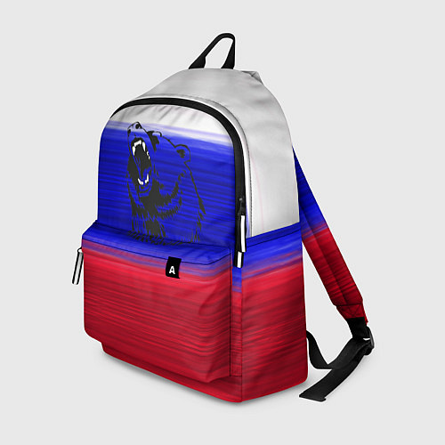 Рюкзак Флаг России с медведем / 3D-принт – фото 1
