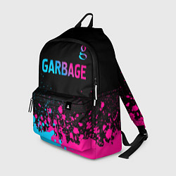 Рюкзак Garbage - neon gradient: символ сверху, цвет: 3D-принт